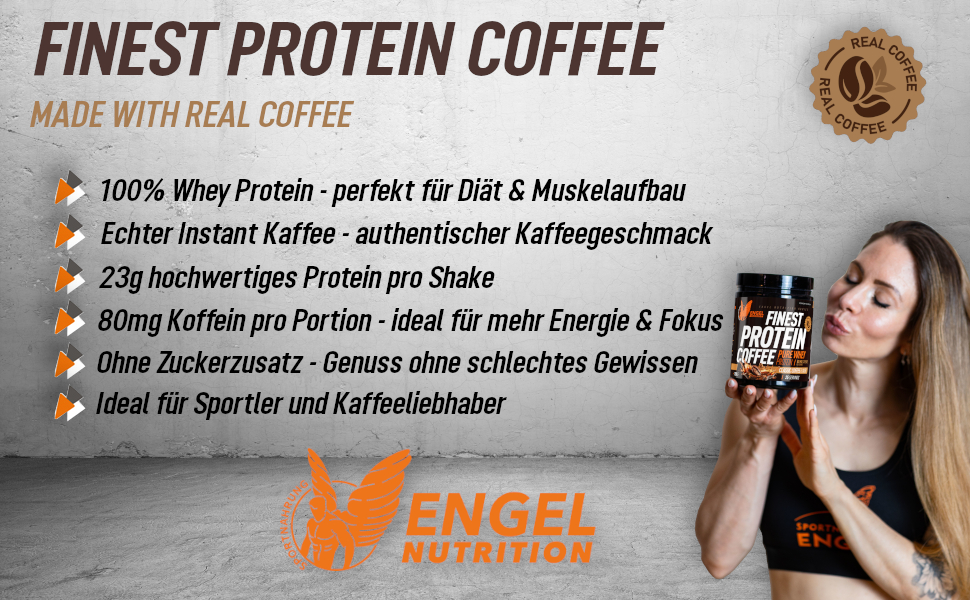 Engel Nutrition Finest Protein Coffee