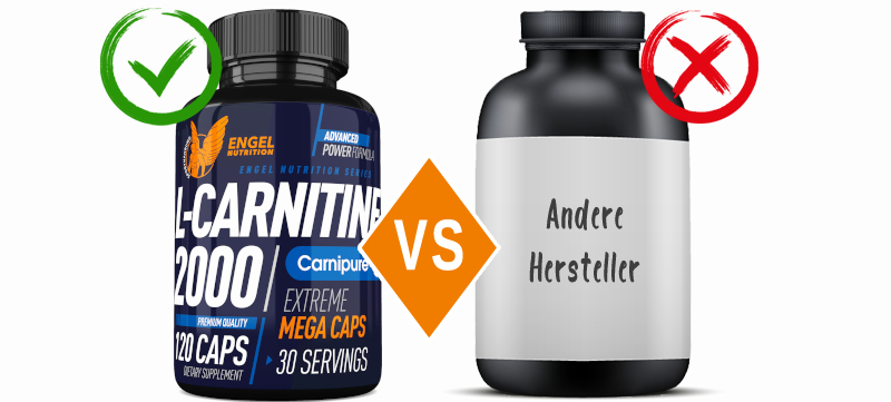 L-Carnitine Kapseln im Vergleich
