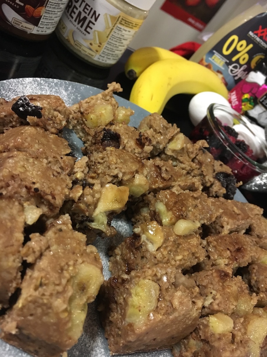 Banana Protein Mug Cake