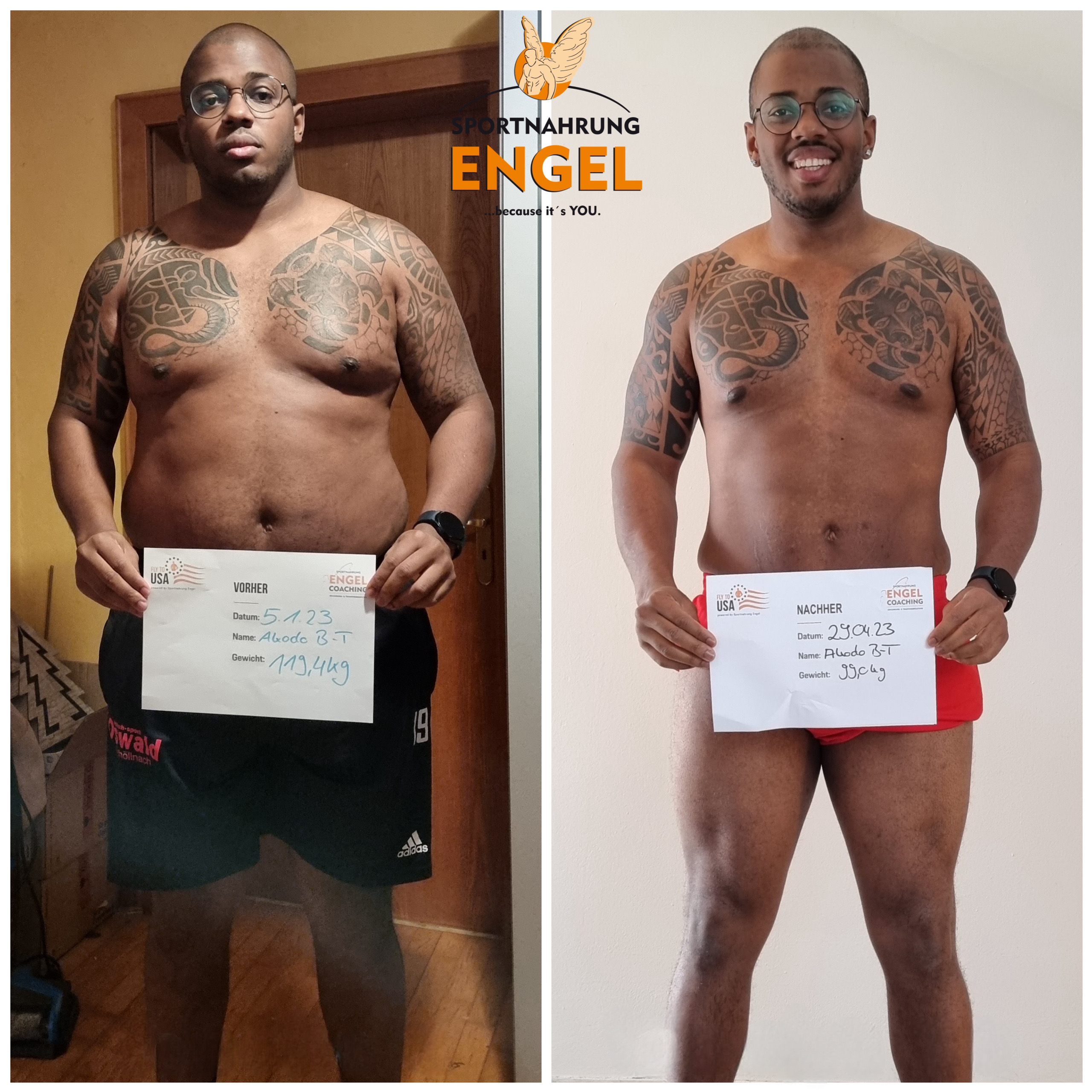 Fly to USA Challenge Brian Akodo