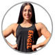 Emilie Mann Sportnahrung-Engel Bikini Athletin